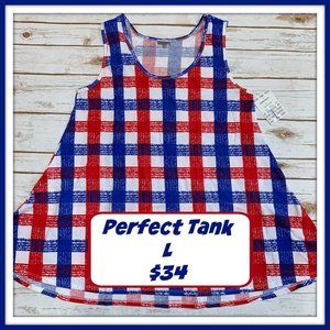 LuLaRoe perfect tank, size large, NWT!